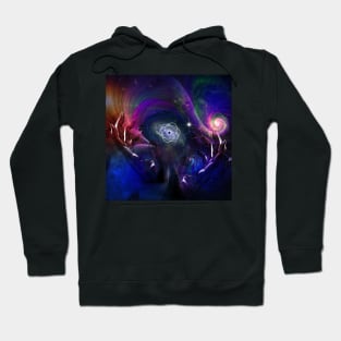 Manipulation of space and time Hoodie